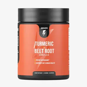 Inno Supps Turmeric + Beet Root Complex - 60 Capsules for Antioxidant Support, Natural Energy, and Overall Vitality